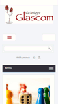 Mobile Screenshot of glascom.ch