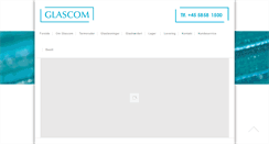 Desktop Screenshot of glascom.dk